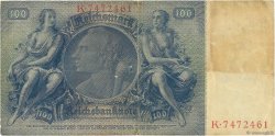 100 Reichsmark ALLEMAGNE  1935 P.183a TTB