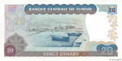 20 Dinars TUNESIEN  1980 P.77 fST+