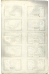 10 Livres filigrane républicain Planche FRANCE  1792 Ass.36c SUP