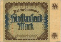 5000 Mark GERMANY  1922 P.077 VF