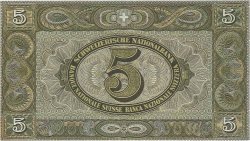 5 Francs SUISSE  1944 P.11k SUP+