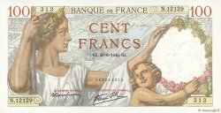 100 Francs SULLY FRANCIA  1940 F.26.32 AU+