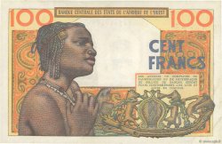 100 Francs WEST AFRICAN STATES  1961 P.101Aa VF