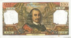 100 Francs CORNEILLE FRANCIA  1971 F.65.37 EBC+