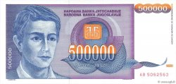 500000 Dinara YUGOSLAVIA  1993 P.119