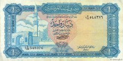 1 Dinar LIBIA  1972 P.35b BB