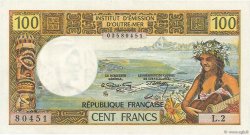 100 Francs NEW CALEDONIA  1972 P.63b XF+