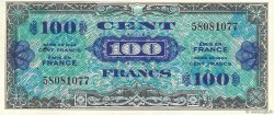100 Francs DRAPEAU FRANCE  1944 VF.20.01 XF