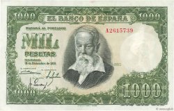 1000 Pesetas ESPAÑA  1951 P.143a EBC+