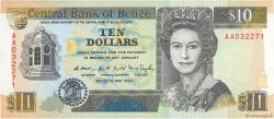 10 Dollars BELIZE  1990 P.54a pr.NEUF