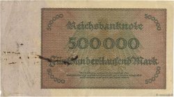 500000 Mark DEUTSCHLAND  1923 P.088b S