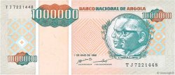1000000 Kwanzas Reajustados ANGOLA  1995 P.141 ST