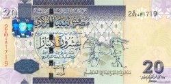 20 Dinars LIBYE  2009 P.74