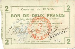 2 Francs FRANCE regionalism and miscellaneous  1915 JP.02-1767