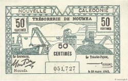 50 Centimes NOUVELLE CALÉDONIE  1943 P.54 SPL