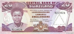 20 Emalangeni Commémoratif SWAZILAND  1989 P.17a