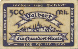 500 Mark DEUTSCHLAND Velbert 1922  fSS