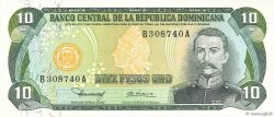 10 Pesos Oro DOMINICAN REPUBLIC  1980 P.119b