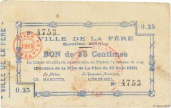 25 Centimes FRANCE regionalism and miscellaneous  1915 JP.02-0806