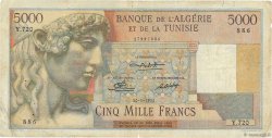 5000 Francs ALGERIA  1950 P.109a