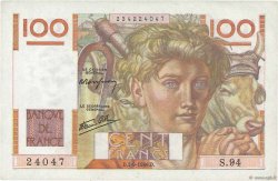 100 Francs JEUNE PAYSAN FRANCIA  1946 F.28.08 SC