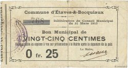 25 Centimes FRANCE Regionalismus und verschiedenen  1915 JP.02-0711 S