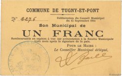 1 Franc FRANCE regionalism and miscellaneous  1914 JP.02-2307