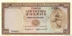 100 Escudos TIMOR  1963 P.28a