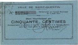 50 Centimes FRANCE régionalisme et divers  1914 JP.02-2029 SPL