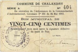 25 Centimes FRANCE regionalismo e varie  1915 JP.02-0435