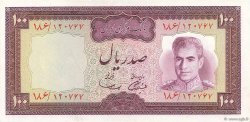 100 Rials IRAN  1971 P.091a