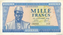 1000 Francs GUINÉE  1958 P.09 SUP