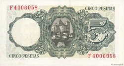 5 Pesetas ESPAGNE  1951 P.140a SPL