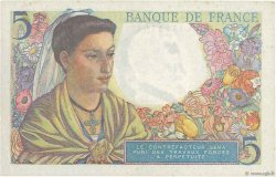 5 Francs BERGER FRANCE  1945 F.05.06 XF - AU