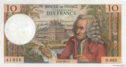 10 Francs VOLTAIRE FRANCIA  1971 F.62.50 EBC+