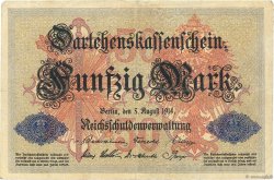 50 Mark GERMANY  1914 P.049a