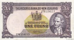 1 Pound NEW ZEALAND  1967 P.159d AU-