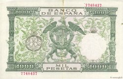 1000 Pesetas ESPAGNE  1957 P.149a TTB+