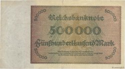 500000 Mark ALLEMAGNE  1923 P.088b TTB