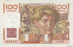 100 Francs JEUNE PAYSAN FRANKREICH  1947 F.28.13