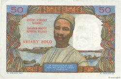 50 Francs - 10 Ariary MADAGASCAR  1962 P.061 SUP+