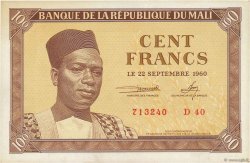 100 Francs MALI  1960 P.02
