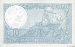 10 Francs MINERVE modifié FRANKREICH  1940 F.07.24 VZ to fST
