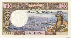 100 Francs NEUE HEBRIDEN  1972 P.18b