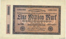 1 Million Mark ALLEMAGNE  1923 P.093 SUP