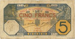 5 Francs DAKAR AFRIQUE OCCIDENTALE FRANÇAISE (1895-1958) Dakar 1929 P.05Be TB