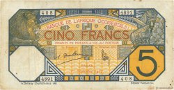 5 Francs DAKAR AFRIQUE OCCIDENTALE FRANÇAISE (1895-1958) Dakar 1932 P.05Bf TB+