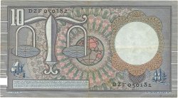 10 Gulden NETHERLANDS  1953 P.085 VF