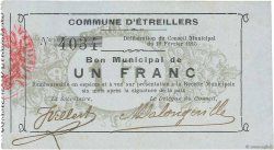 1 Franc FRANCE regionalism and miscellaneous  1915 JP.02-0756