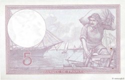 5 Francs FEMME CASQUÉE modifié FRANCE  1940 F.04.16 SPL
